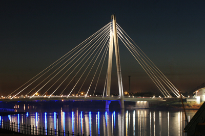 Picture of the Marine Way Bridge next to the Sunnysie Hotel in Southport, Bed and Breakfast, Guest House, Guest House in Southport, The Southport Hotel, Bed and Breakfast Located in Southport